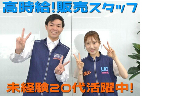 ≪携帯販売|大手家電量販店 au携帯販売・接客・受付≫(株式会社日本パーソナルビジネス 東海支店)/N12_131の求人情報ページへ