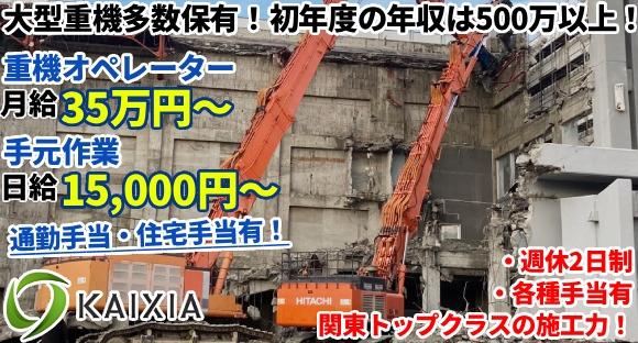 株式会社 KAIXIAの求人情報ページへ
