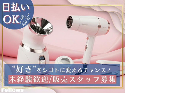 株式会社フェローズ(美容家電)D1_G2_613_670T(A)(D1)の求人情報ページへ