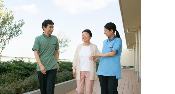 株式会社ケア21 たのしい家 姫島（グループホーム）【パート】介護職（夜勤専従）_53754の求人メインイメージ