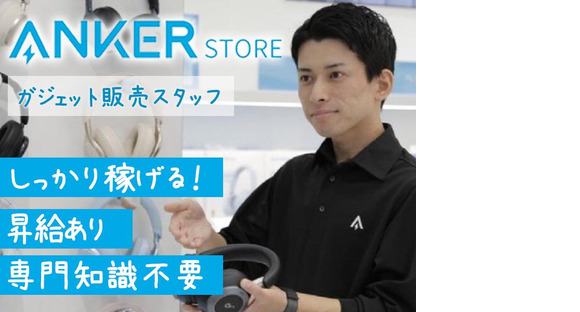 アンカー・ジャパン株式会社 Anker Store ダイバーシティ東京 プラザの求人情報ページへ
