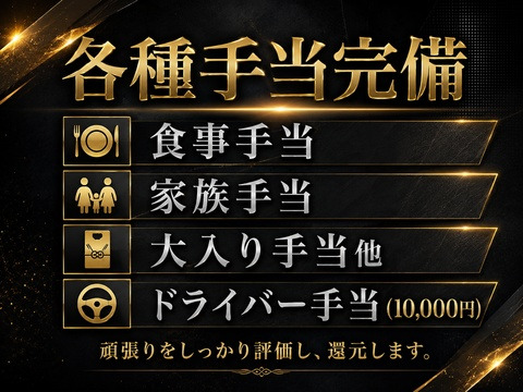 安心して働ける待遇環境
