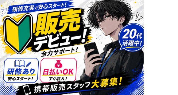 株式会社フェローズ(au未経験)NGYA11221600T(A)(NGY)の求人メインイメージ