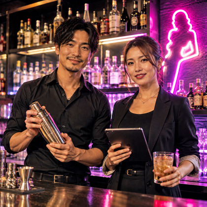 ［正］店長・幹部候補の仕事の流れイメージ