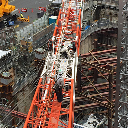 現場②の仕事の流れイメージ