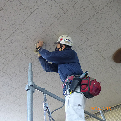 作業現場②の仕事の流れイメージ