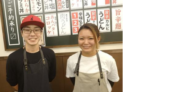 焼肉丼専門店 すみのえ食堂 住之江店/ホール・キッチンの求人メインイメージ