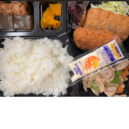 美味しいまかない（お弁当）②の仕事の流れイメージ